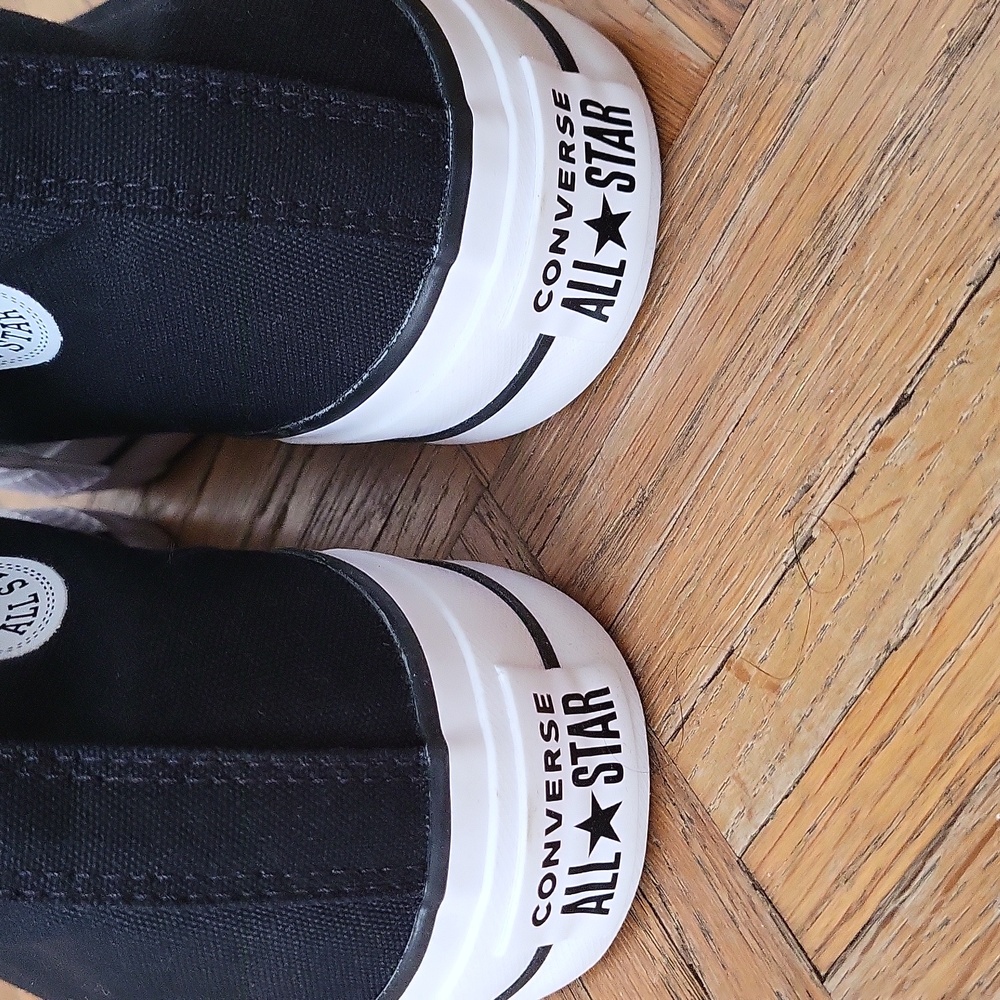 NWOB Converse Chuck Taylor All Star Lift Black Women's 8.5 - Picture 10 of 10